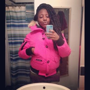 Canada Goose Chilliwack Fur Trim Bomber Jacket